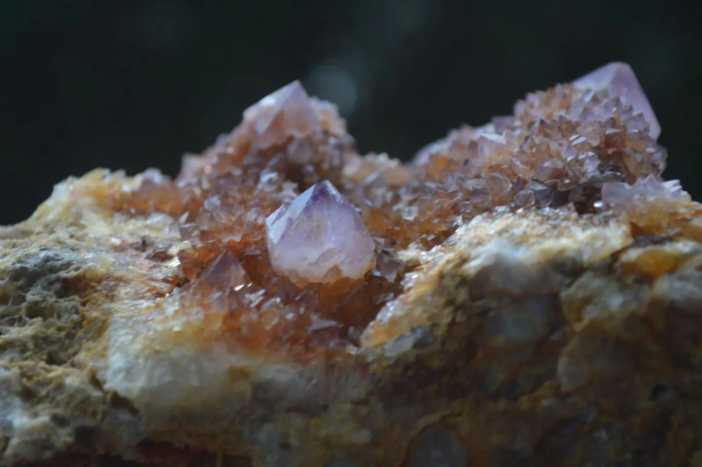 Natural Large Spirit Ametrine Quartz Cluster x 1 From Boekenhouthoek, South Africa