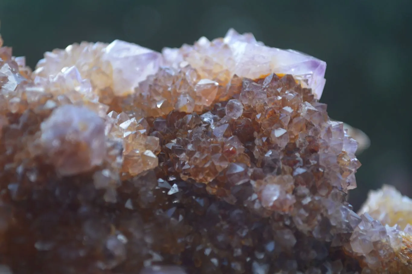 Natural Large Spirit Ametrine Quartz Cluster x 1 From Boekenhouthoek, South Africa