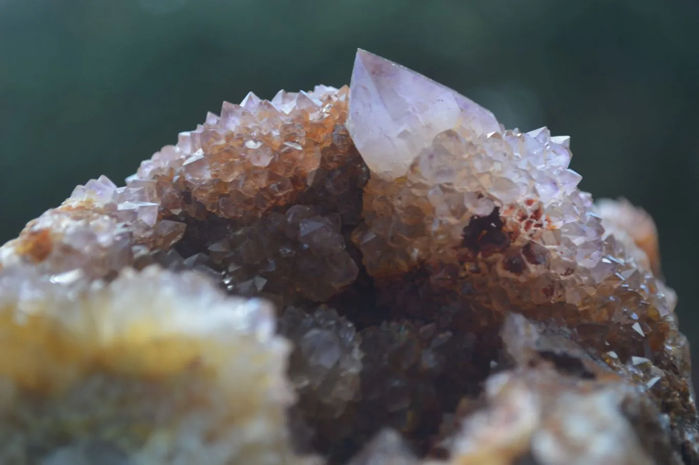 Natural Large Spirit Ametrine Quartz Cluster x 1 From Boekenhouthoek, South Africa