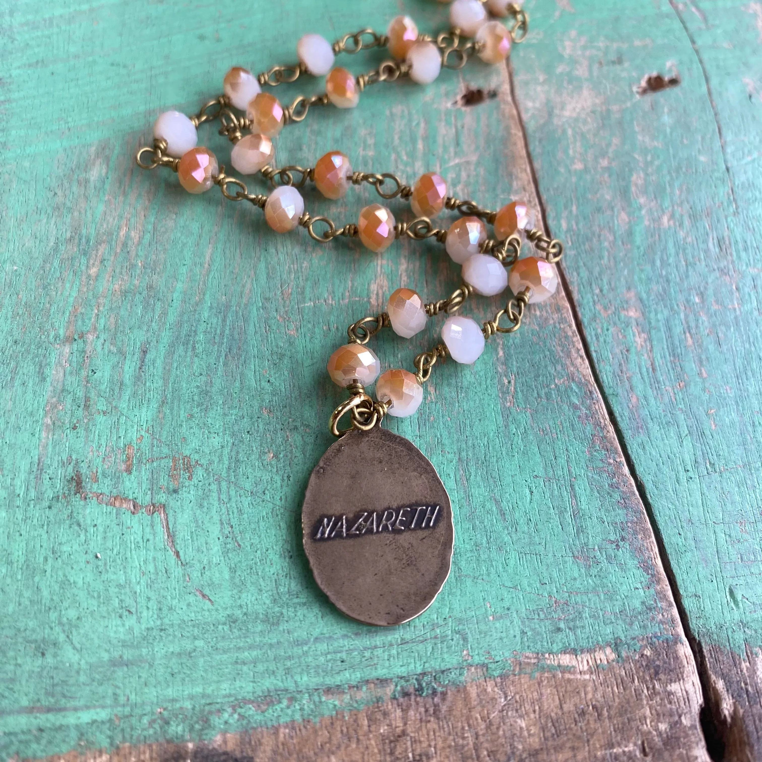 Nazareth Necklace and Earrings