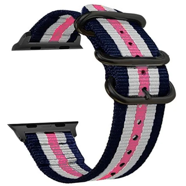 Nylon Strap Series Rainbow Sport bracelet Colorful Wristband