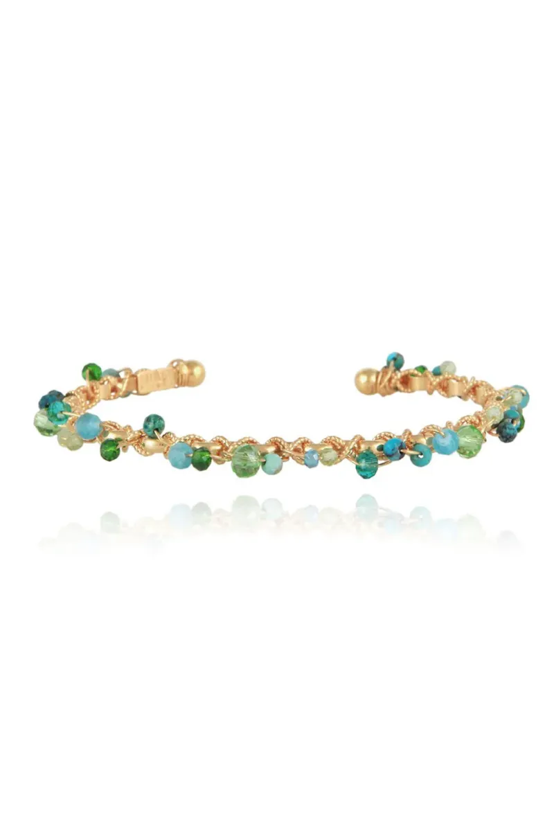 Orphee Jonc O Bracelet in Turquoise