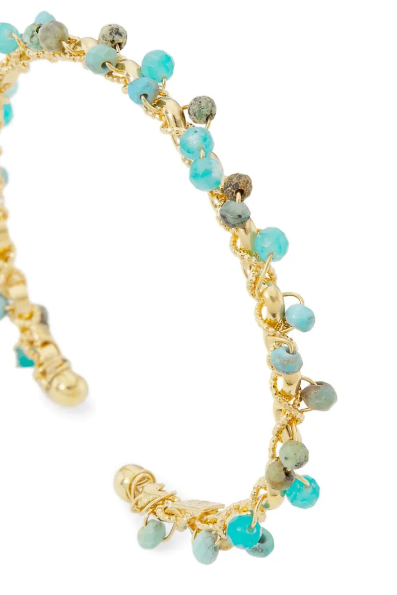 Orphee Jonc O Bracelet in Turquoise