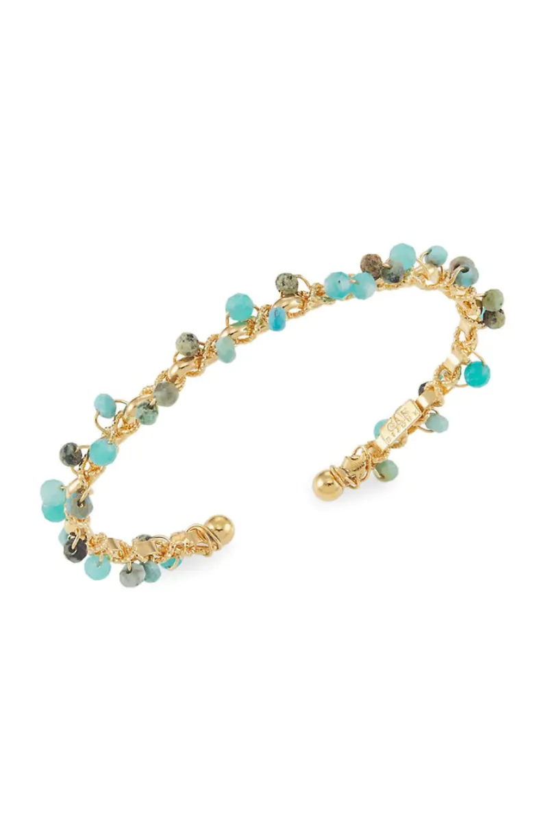 Orphee Jonc O Bracelet in Turquoise