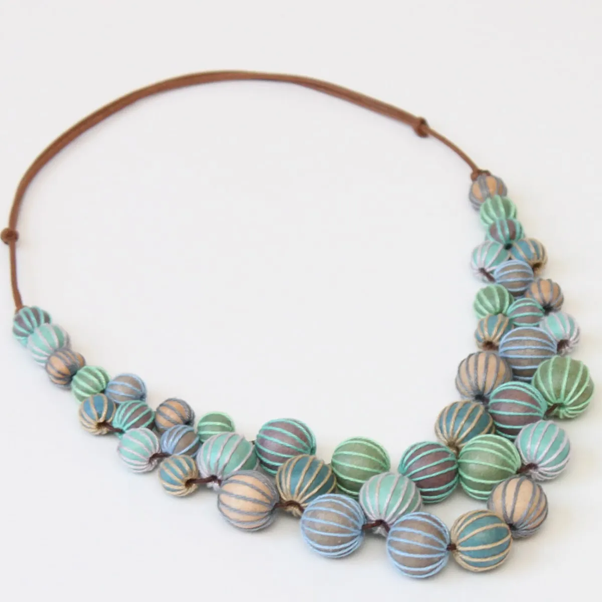 Pastel Beaded Olivia Necklace