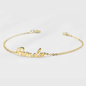 Personalized Stainless Steel Name Bracelet