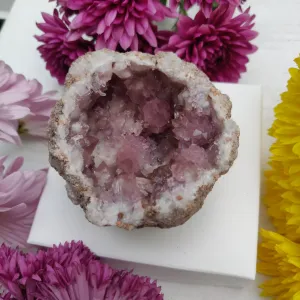 Pink Amethyst Geode (#M4)