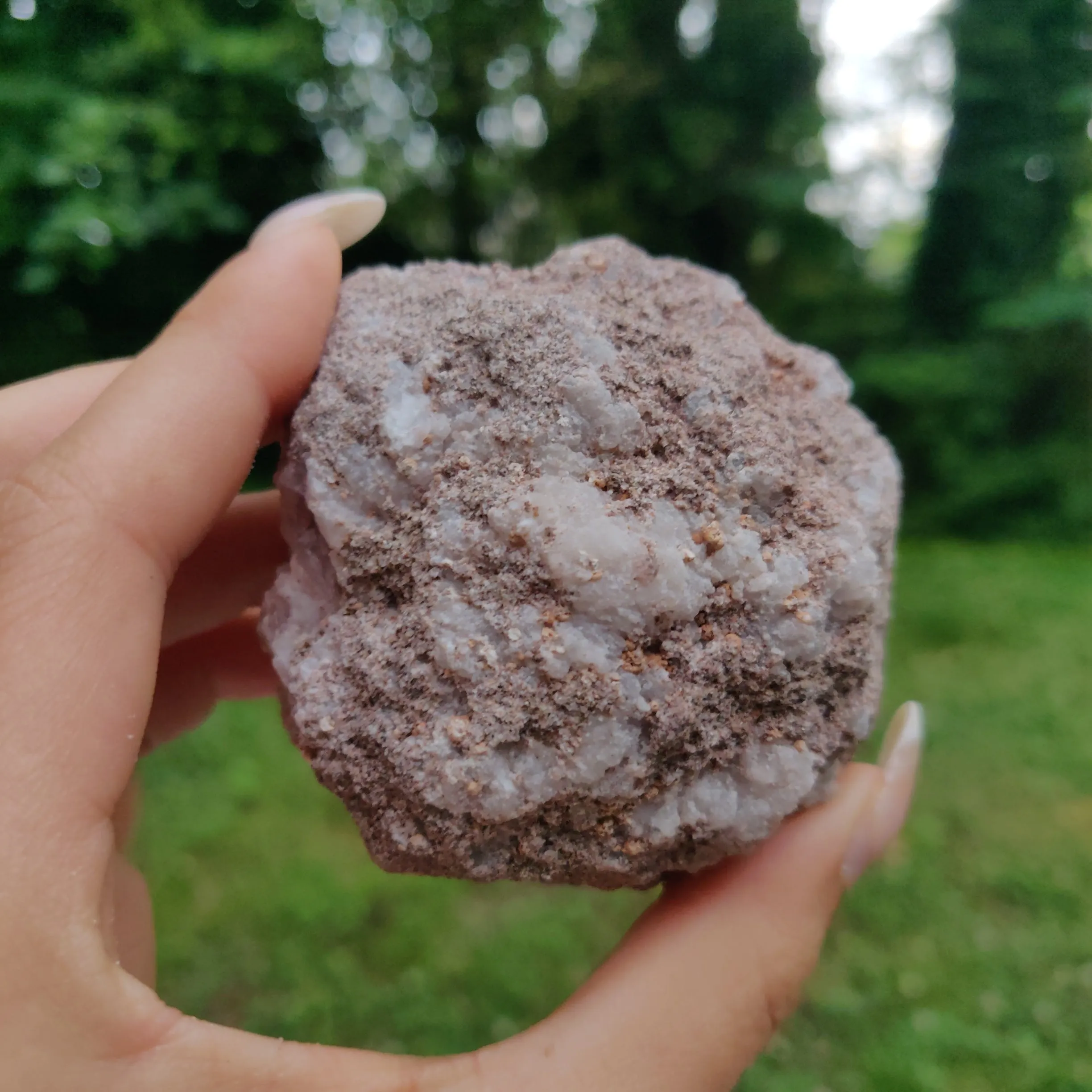 Pink Amethyst Geode (#M4)