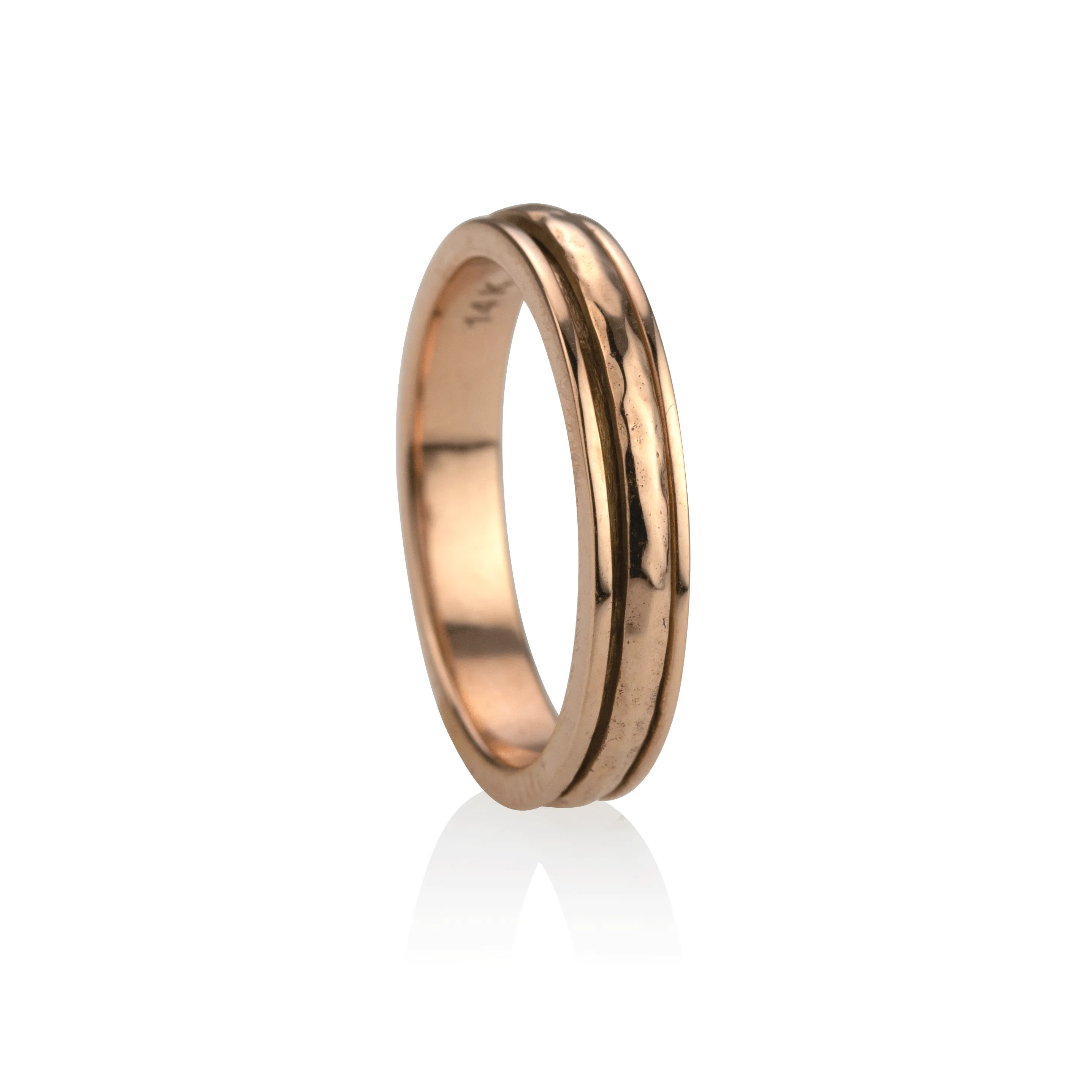 PRANA Meditation Ring - Rose Gold/ Yellow Gold