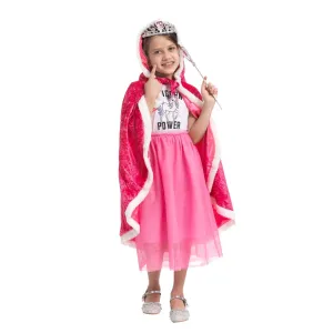 Princess Costume Cosplay Accessories Set (Pink)