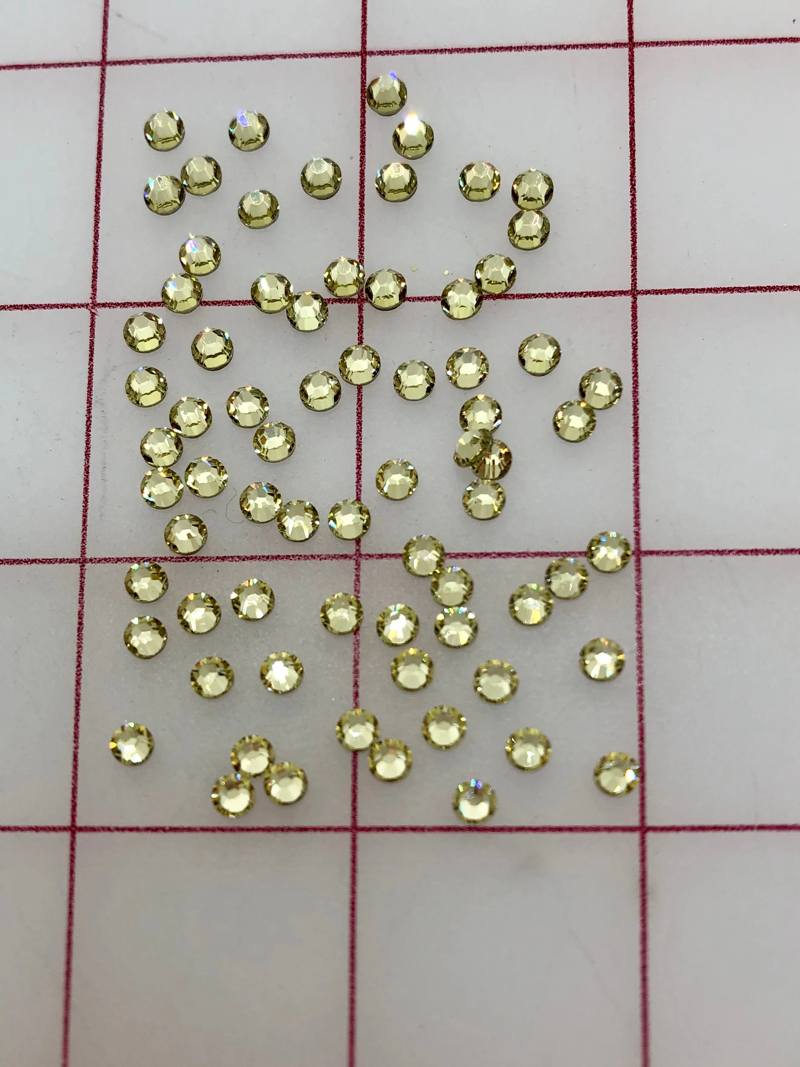 Rhinestones - 16ss Swarovski Hot Fix Jonquil 1/2GR