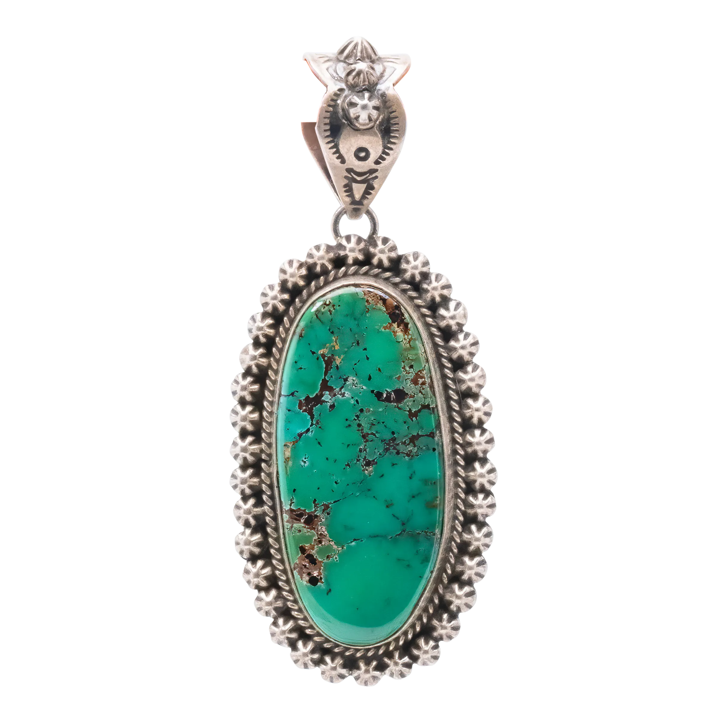 Royston Turquoise Pendant | Happy Piasso