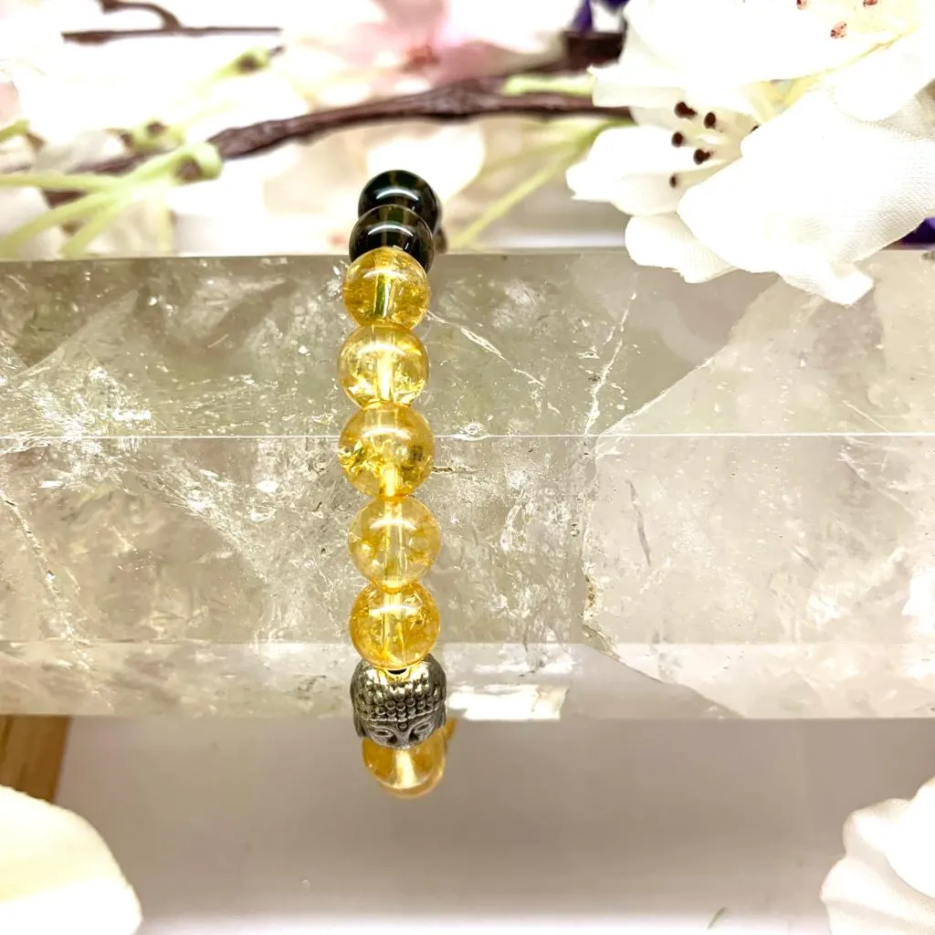 Smokey Citrine Combination Bracelet (Inner child healing)