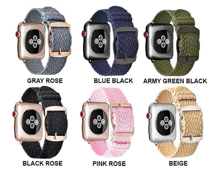 Soft Breathable Nylon Polyester Watch, Sport Bracelet Strap Series