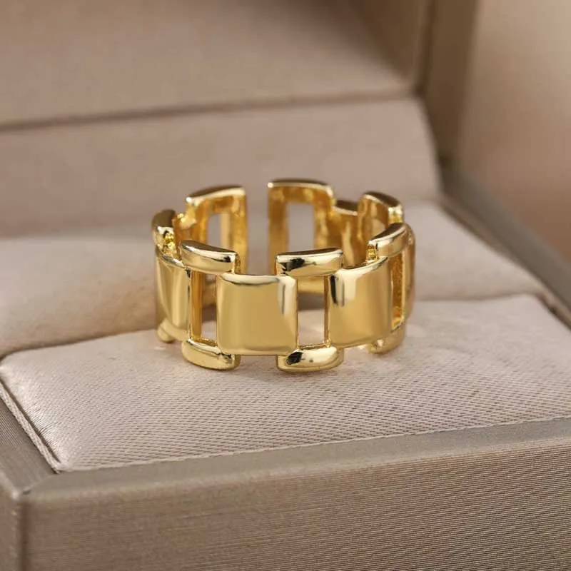 Stainless Steel Vintage Stackable Ring Collection