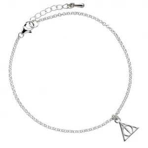 Sterling Silver Deathly Hallows Bracelet