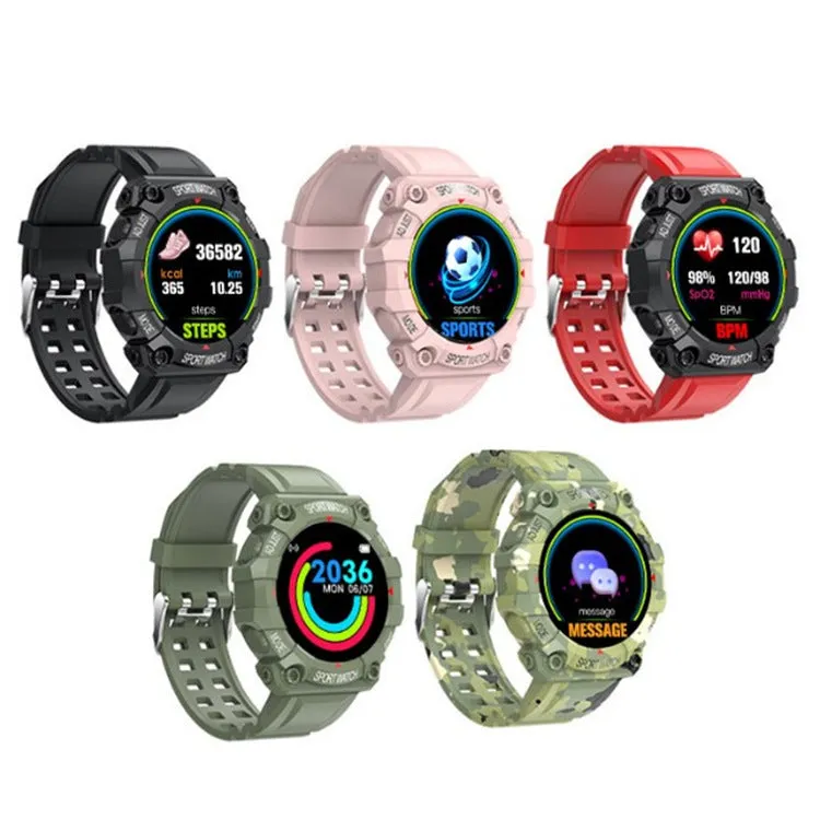 Style Color Screen Heart Rate Monitoring Step Counting Heart Rate Blood Oxygen Smart Bracelet Watch