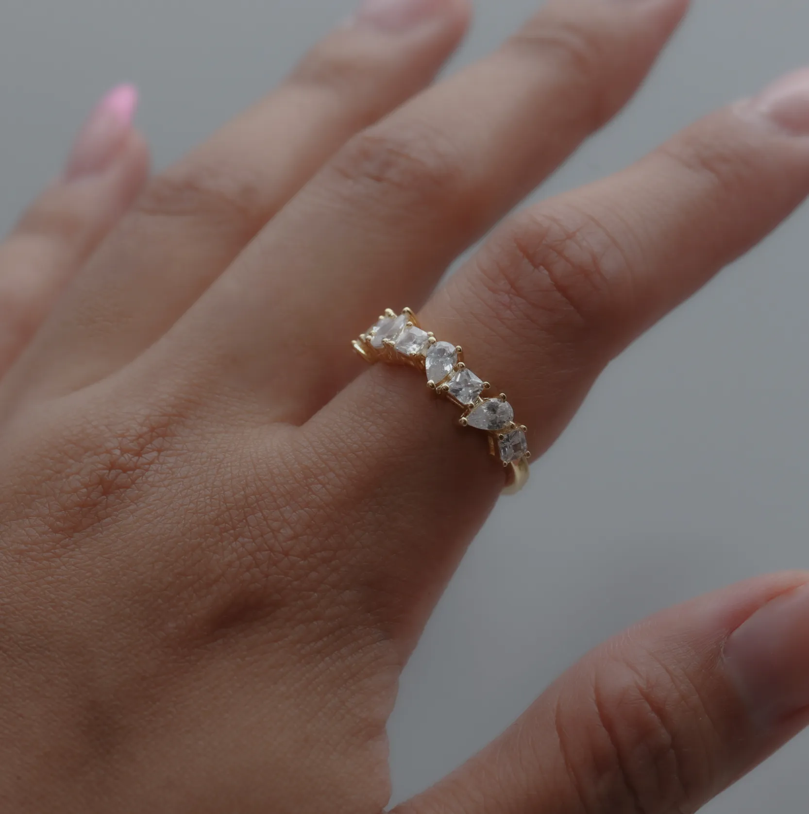 THE PEAR PRINCESS ETERNITY BAND