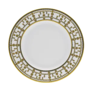 Tiara White & Gold Bread & Butter Plate