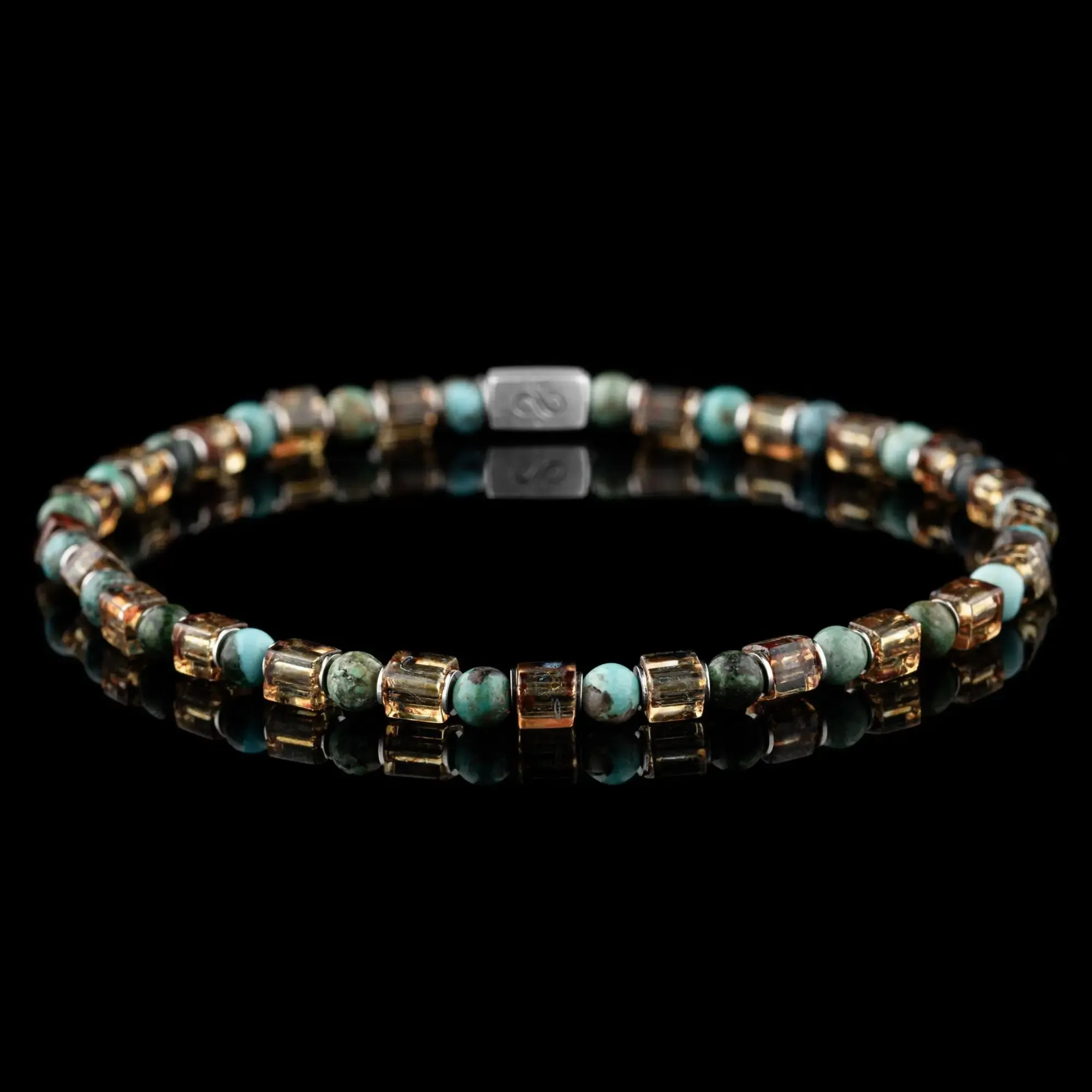 Turquoise - Cube Bracelet III (4mm)