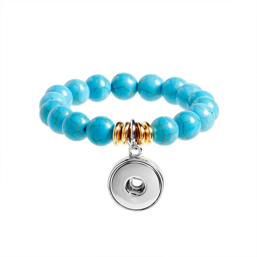 Turquoise Lumineer Stretch Bracelet