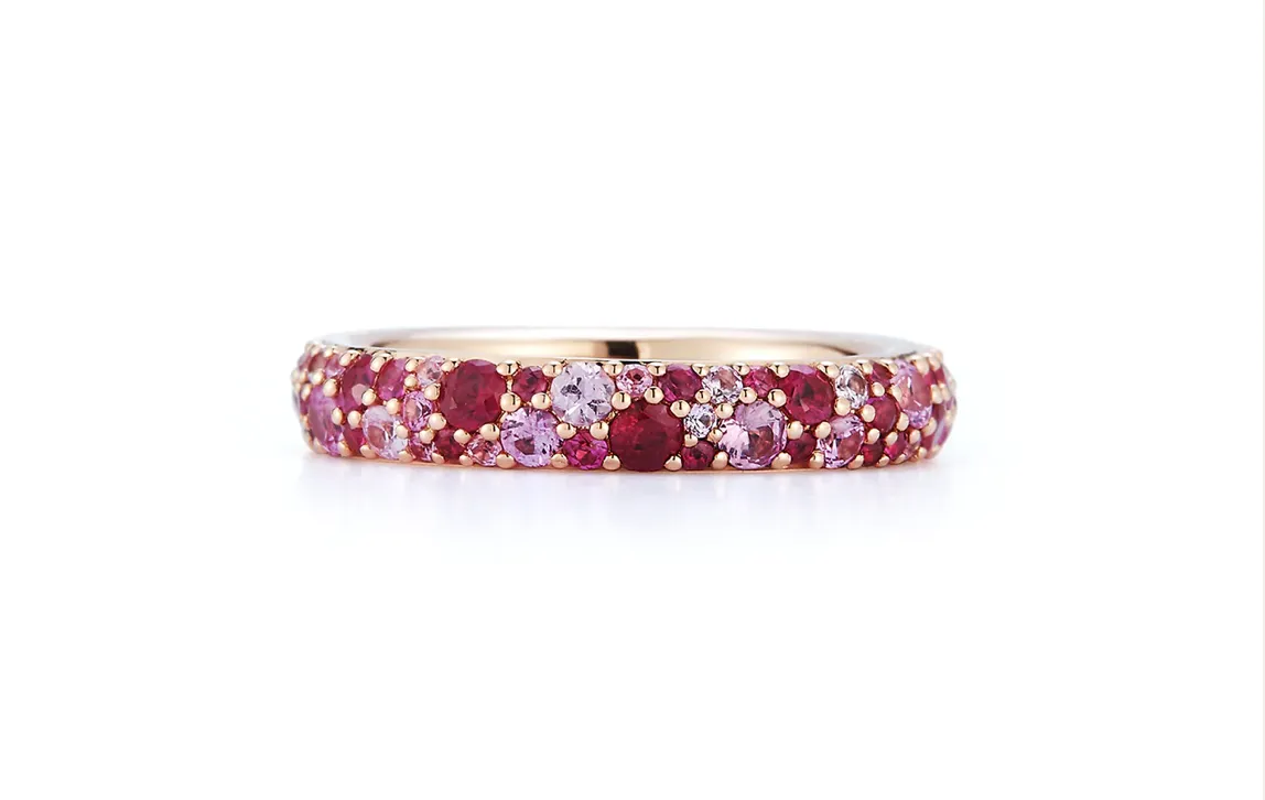 Walters Faith 'OC X WF' Pink Sapphire Band Ring