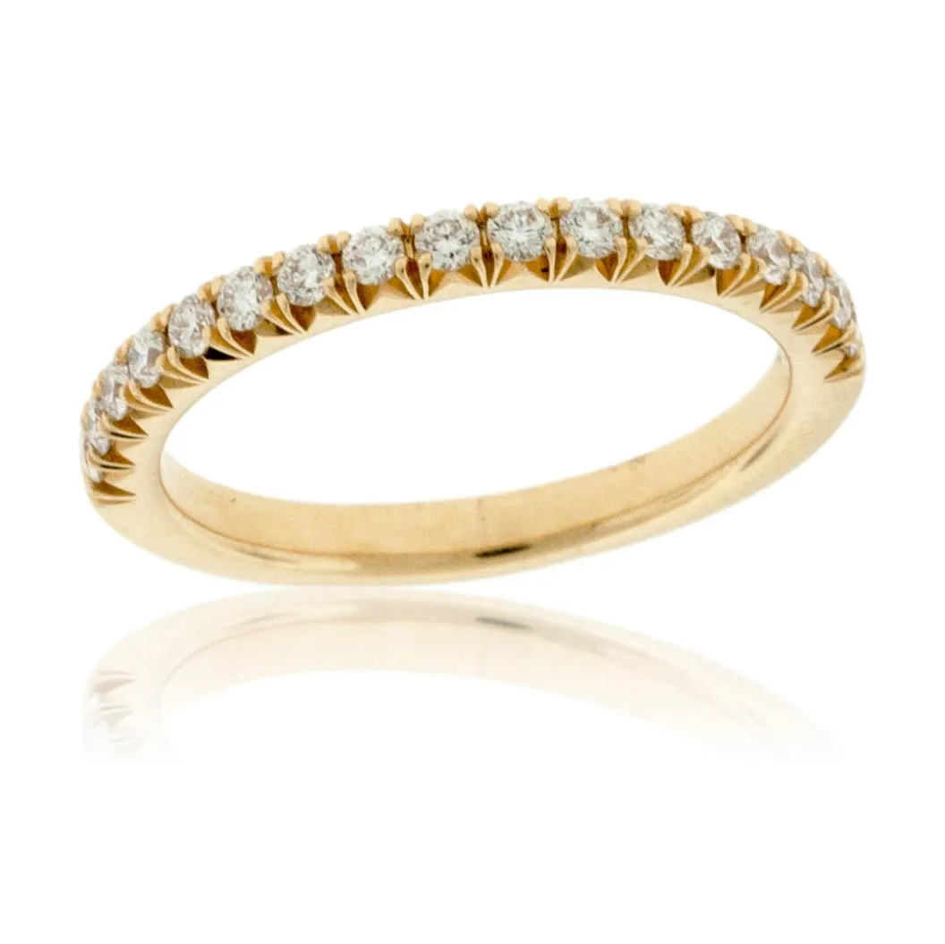 Yellow Gold Diamond Anniversary Band