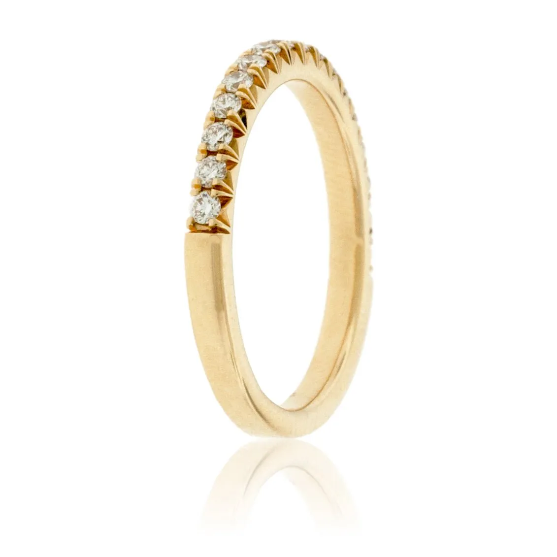 Yellow Gold Diamond Anniversary Band