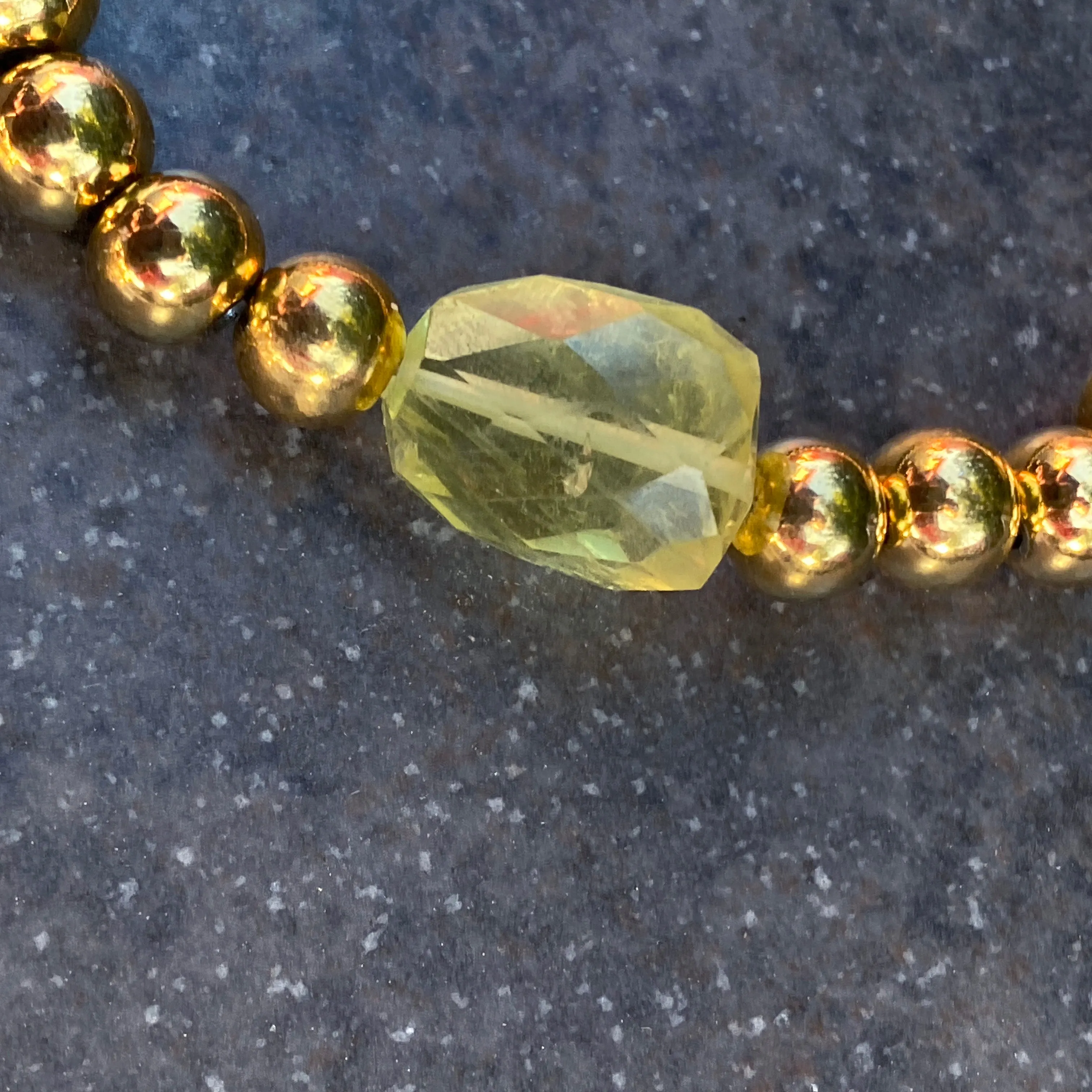 Yellow Topaz gemstone Bracelet